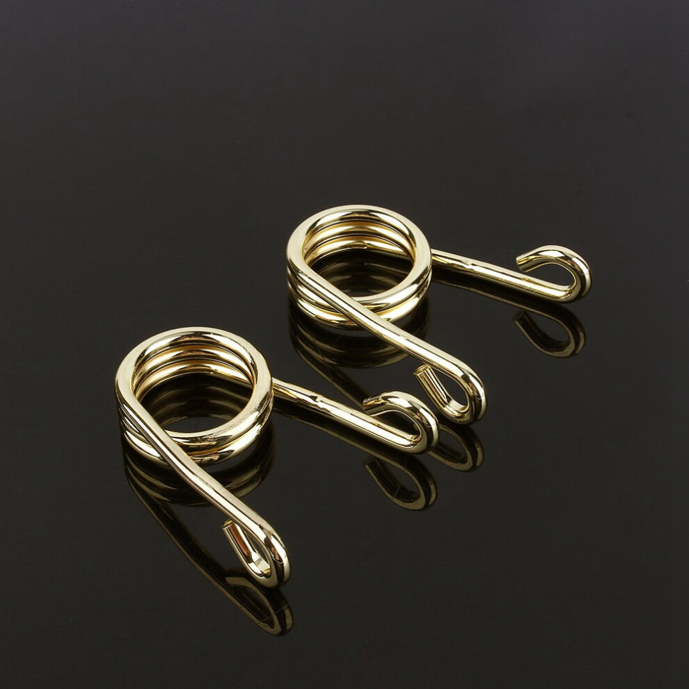 3.5" Chrome Custom Torsion Solo Seat Springs For Chopper Bobber Motorcycle Gold/Silver 4681324433178