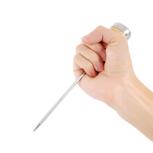 Ice Pick Crusher Wooden Handle Awl Punch Kitchen Bar Tool Stainless Steel Awl GL