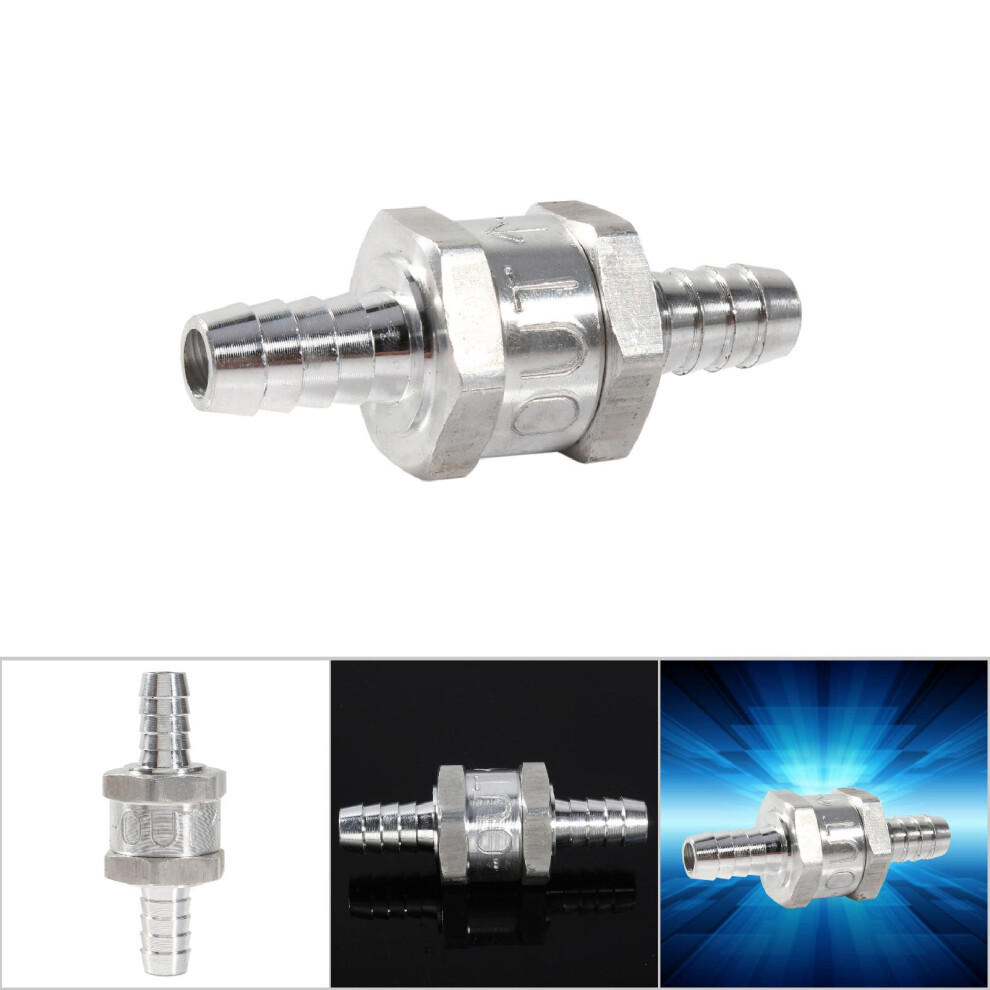 Aluminium Fuel Non Return Check Valve One Way Petrol 6/10/12Mm Optional 4671324433506