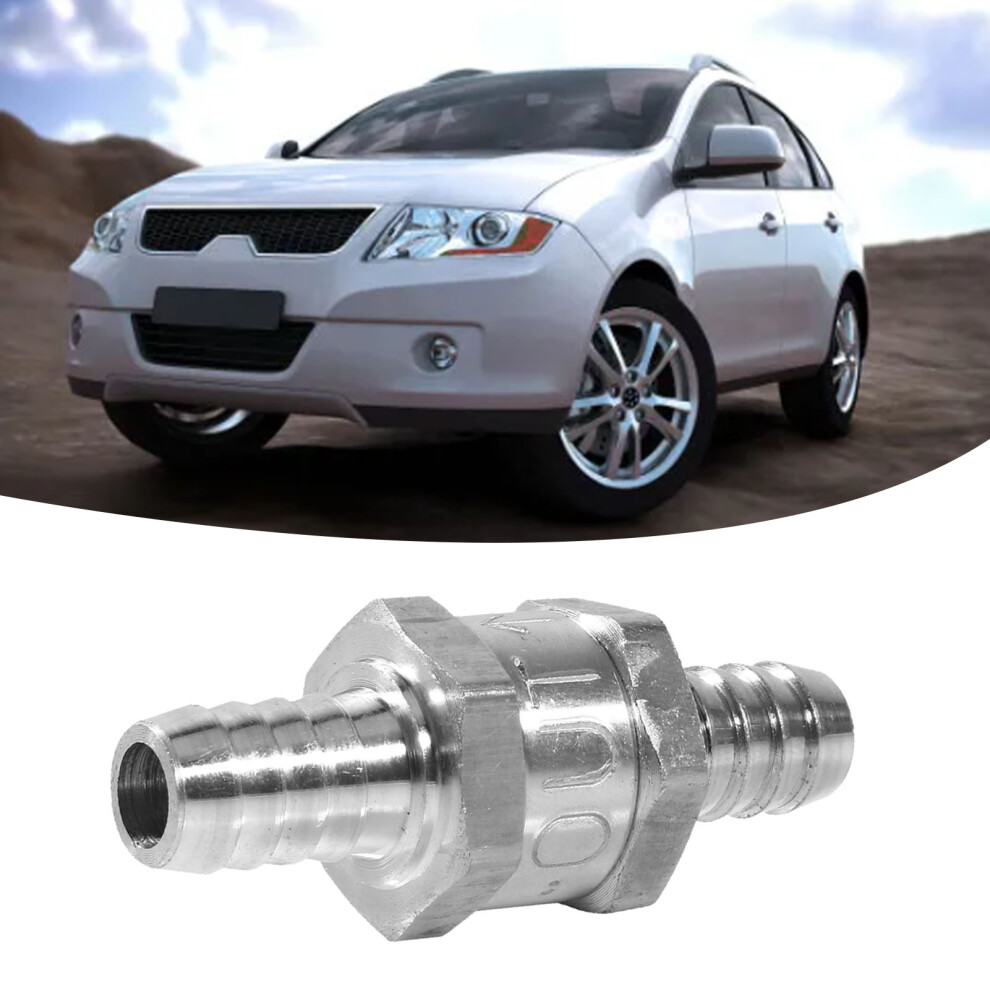 Aluminium Fuel Non Return Check Valve One Way Petrol 6/10/12Mm Optional 4681324433468