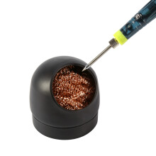 Hot Sell Wire With Stand Set Welding Soldering Solder Iron Tip Cleaner Cleaning Steel