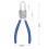 4pc Professional 7" Internal External Straight Bent Circlip Snap Ring Pliers Set 11