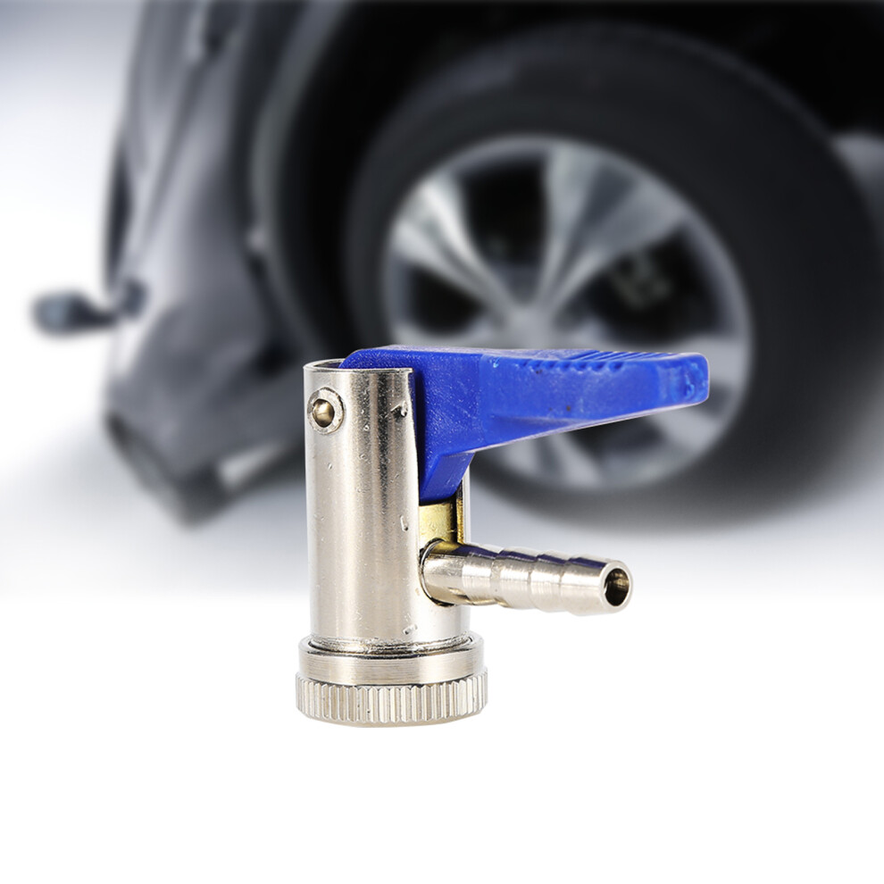 6Mm Clip On Chuck Tire Valve Connector Tyre Airline Inflator Valve Car Motorbike Blue 8451324433982