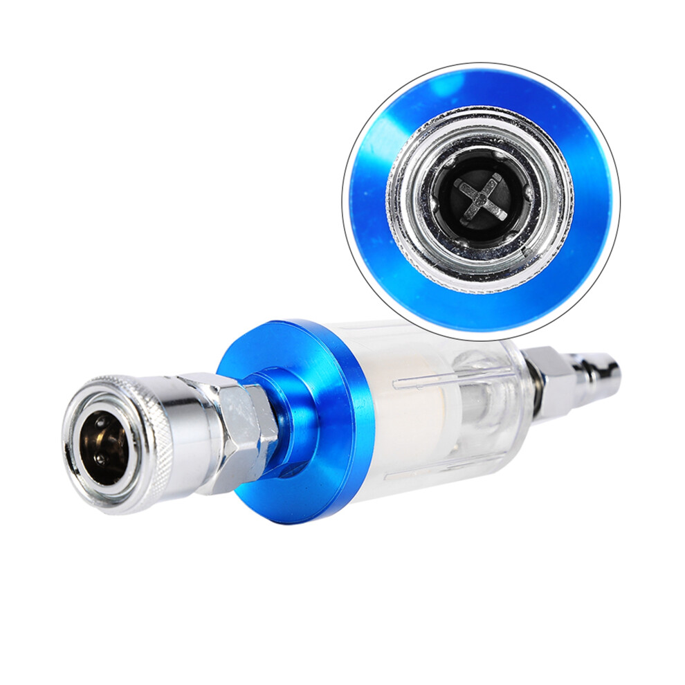 Spray Gun Air Line Filter Water Trap Clear Painting Moisture Separator With Male And Female Ada 4371324433994