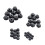 Anodize M5 Nylon Insert SelfLock Nuts Hex Lock Nut Aluminum Alloy 10Pc 1