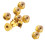 Anodize M4 Nylon Insert SelfLock Nuts Hex Lock Nut Aluminum Alloy 10pcs Set 6