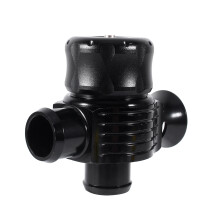 25 mm Aluminum Dual-Port Turbo Blow-Off-Ventil für Autos, Schwarz