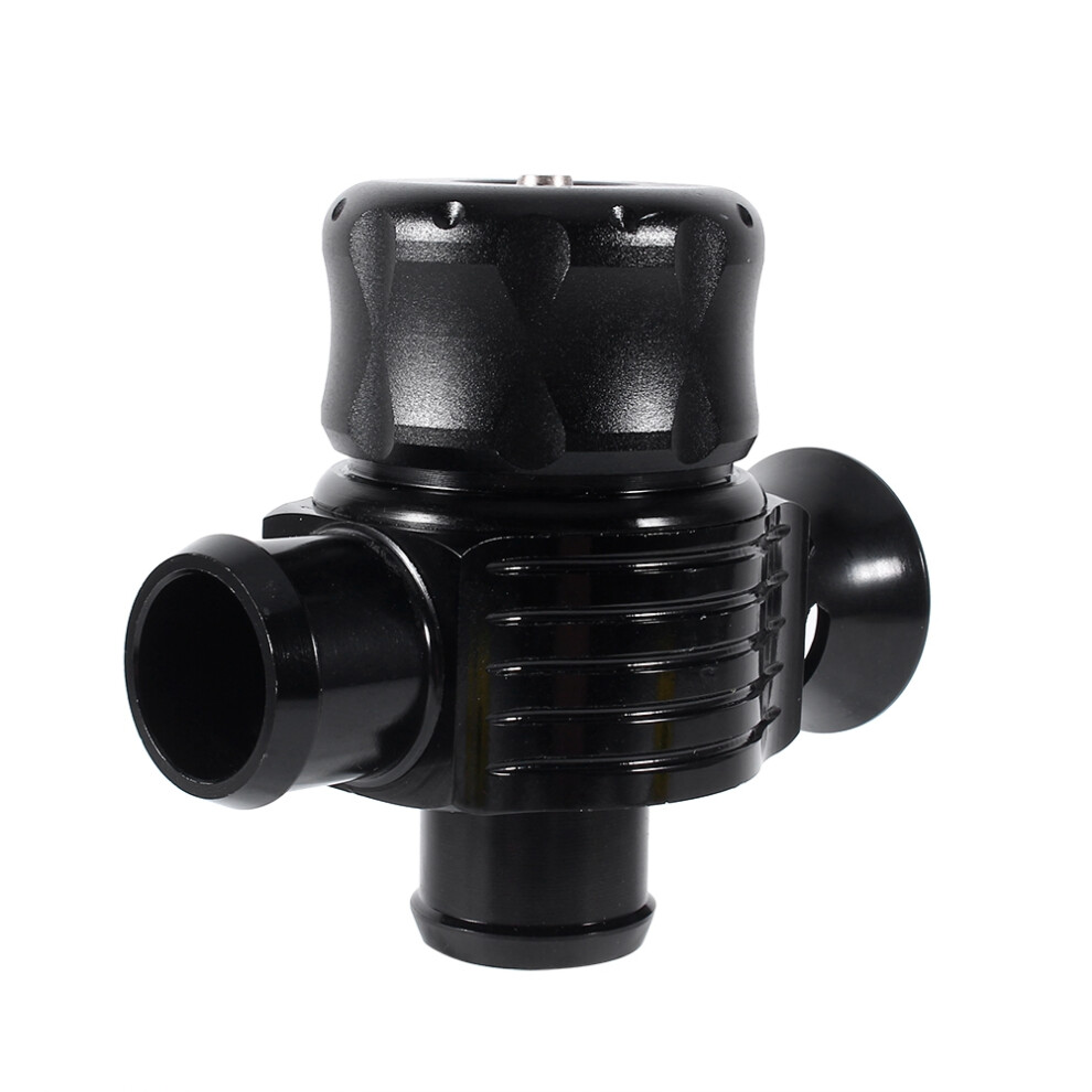 Universal 25Mm Aluminum Car Dual Port Splitter Blow Off Turbo Bov Dump Valve Black 9381324434292