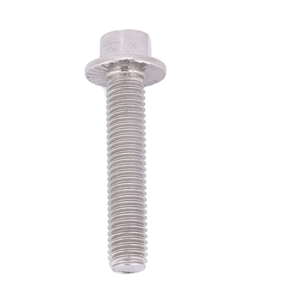 10Pcs M8 Stainless Steel Ss304 Hex Drive Flange Screws Cap Head Washer Bolts 4911324434548
