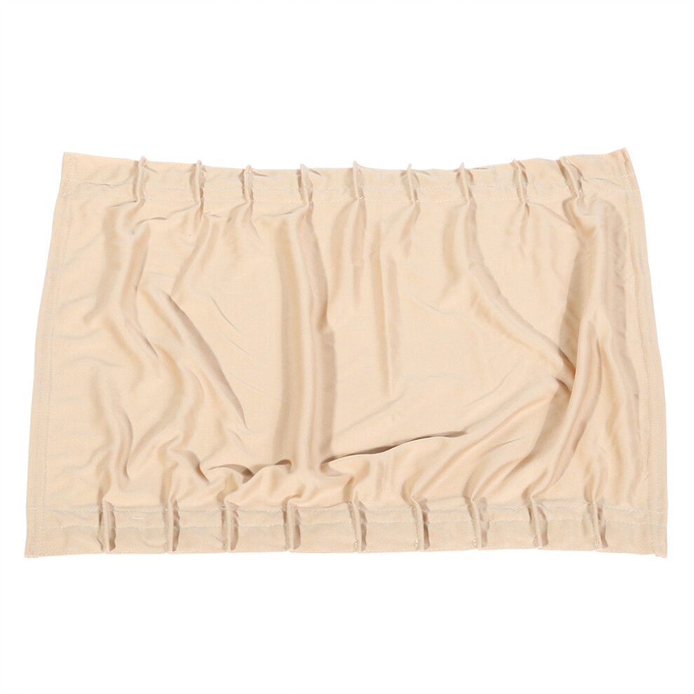 2 X 50S Car Sun Shade Window Curtain Adjustable Sunshade Drape Visor Valance Curtain Beige 3291324436072