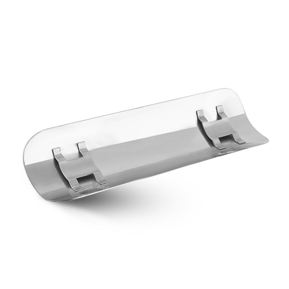 Universal Motorcycle Exhaust Pipe Heat Shield Muffler Staight Cover Silver 3281324436332