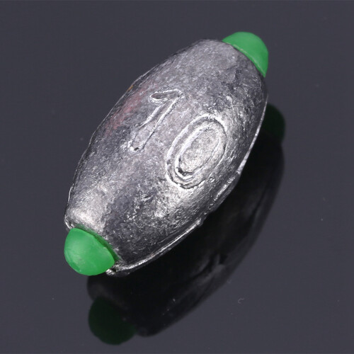 10pcs 5 Sizes Removable Split Shot Sinkers Weights Fishing Sinker Tackle Kits 2