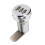 3 Digit Code Combination Cam Cabinet Silver Stainless Steel Convenient Password Security Coded Lock #3 4
