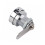 3 Digit Code Combination Cam Cabinet Silver Stainless Steel Convenient Password Security Coded Lock #1 4