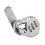 3 Digit Code Combination Cam Cabinet Silver Stainless Steel Convenient Password Security Coded Lock #1 9