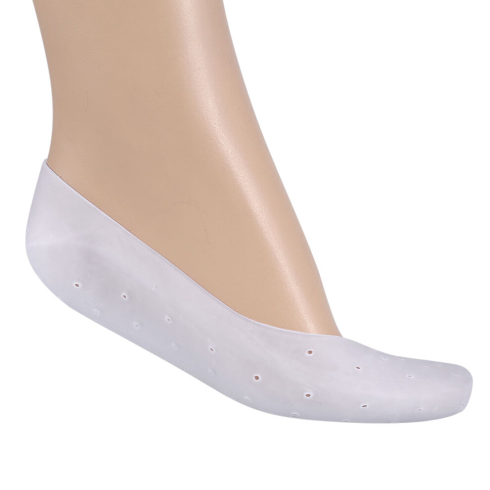 1Pair/Set Foot Silicone Socks Moisturizing Protector Beauty Care Cracked Skin Spa Treatment L
