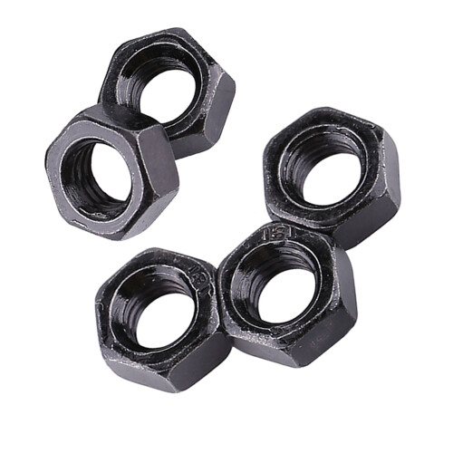 Threaded Galvanized Carbon Steel Metric Hex Hexagonal Nuts (M3) 2