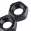 Threaded Galvanized Carbon Steel Metric Hex Hexagonal Nuts (M3) 12