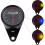 Odometer Motorcycle LED Backlight Speedometer Gauge Signal Universal (Black) 5