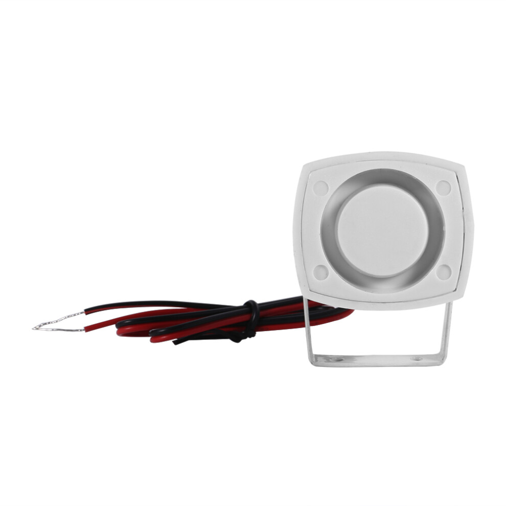Wired Mini Horn Siren Loud Home Vehicle Security Sound Alarm System With Support 110Db Dc 12V 7891324439521