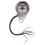 12V Universal Motorcycle Odometer Speedometer LED Backlight Signal (Silver) 2