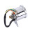 12V Universal Motorcycle Odometer Speedometer LED Backlight Signal (Silver) 8