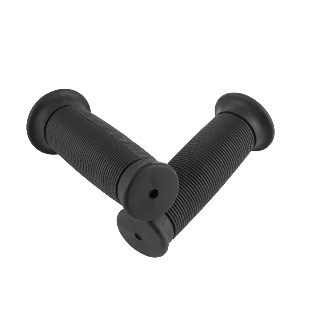 1 Pair Of 22Mm/25Mm Universal Motorcycle Handlebars Vintage Hand Grips Black 6951324440161