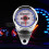 Universal Motorcycle Odometer Speedometer Gauge Signal KM/H Silver 3