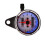 Universal Motorcycle Odometer Speedometer Gauge Signal KM/H Silver 14
