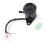 Universal Motorcycle Odometer Speedometer Dual Reading Signal KM/H Black 15