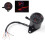 Universal Motorcycle Odometer Speedometer Dual Reading Signal KM/H Black 14