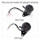 Universal Motorcycle Odometer Speedometer Dual Reading Signal KM/H Black 11