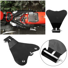 Motorrad Solo-Sitzgrundplatte Schwarzstahl passend für XL883/1200 30x26cm