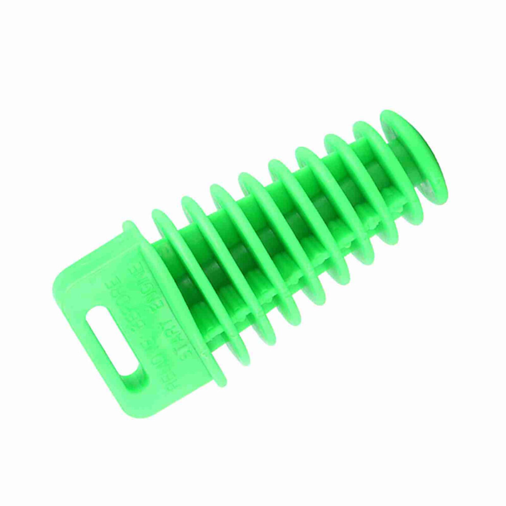 Motorcycle Dirt Bike Atv Quad 2 4 Stroke Muffler Pipe Exhaust Silencer Bung Wash Plug Green 9411324441553