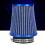 High Flow Blue Kalte Luftansaugkit 150x120x90mm 76mm Einlass 6
