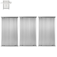 SafBbcue 3 Pack Piastre Emettitrici Inossidabili G533-2200-W1 per Griglie Charbroil