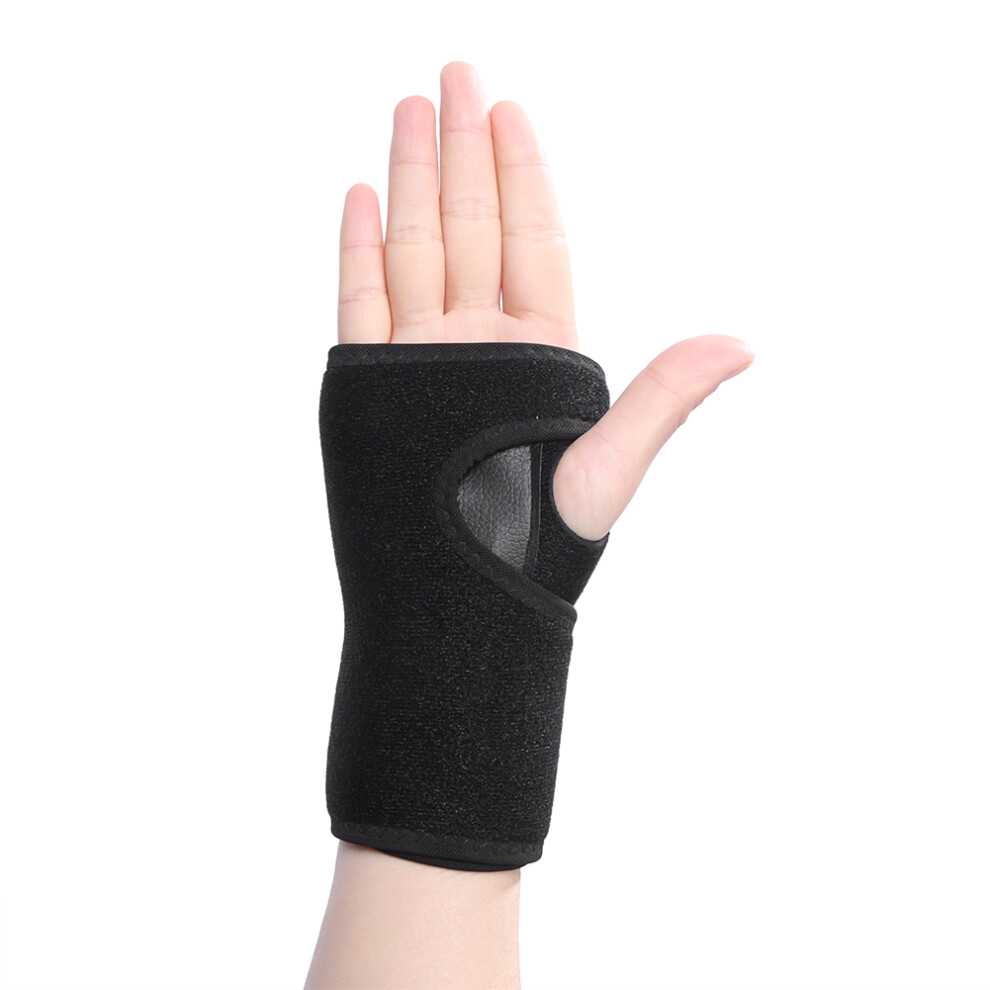 1PC Hand Sprain Strain Carpal Tunnel Splint Wrist Support Brace Muscle Protector (Right Hand)