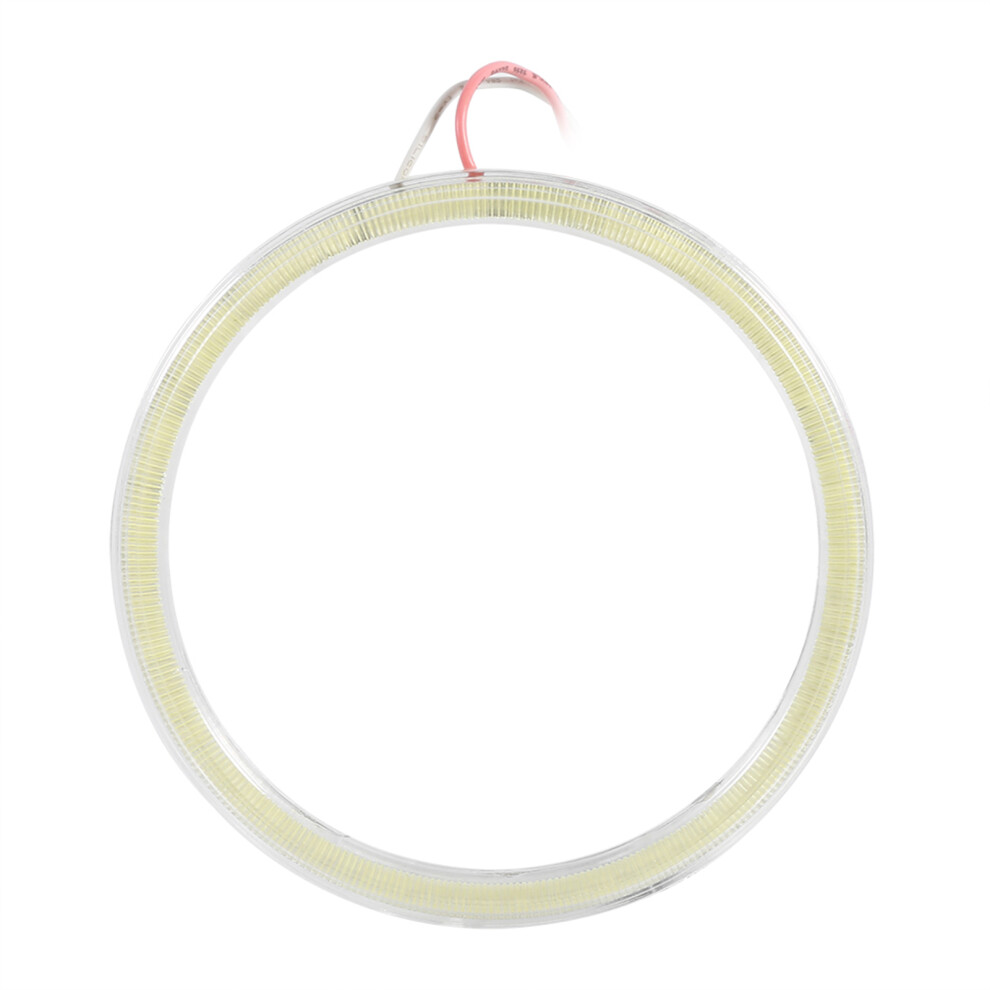 1Pair Auto Halo Rings Angel Eye Cob Chips Headlight Drl Led For Motorcycle Car 100Mm 4401324445496