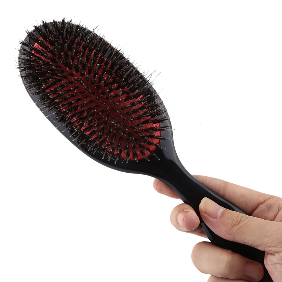 Unisex Oval Hair Comb Brush Paddle Anti Static Detangling Straightening Hairbrush Styling Tool (S)