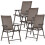 Patio Folding Chairs 4-Pack Portable Dining Chairs Outdoor 1