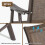 Patio Folding Chairs 4-Pack Portable Dining Chairs Outdoor 8