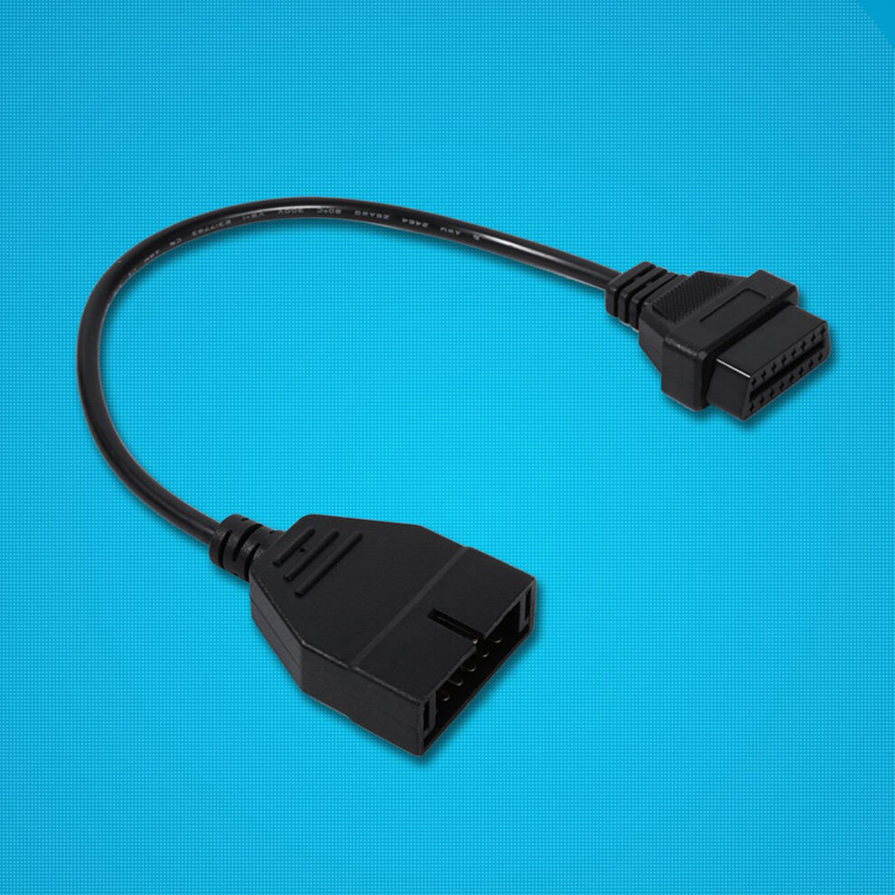 12 Pin Obd1 To 16 Pin Obd2 Car Diagnostic Adapter Connector Cable For Gm 5001324448887