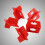 50Pcs 1/16'' Tile Leveling System Red 3 Side Spacer Cross And T Shape Ceramic Floor Wall Tools 3