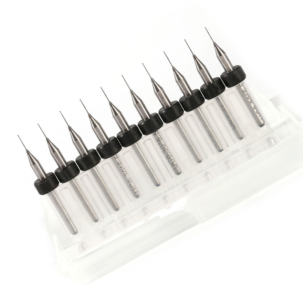 Cnc Engraving Drill Bit Set Pcb Print Circuit Board Carbide Micro Bits (0.3Mm) 6951324449249