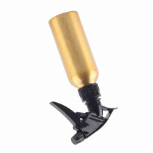 200ML Aluminum Water Spray Bottle Hairdressers Salon Hair Window Cleaning Tool(#2 200ml Gold)