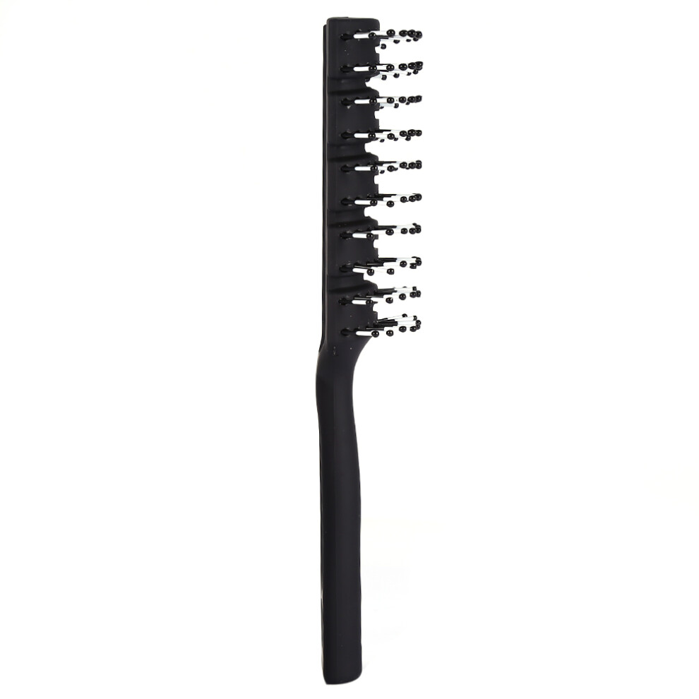 Professional Black Salon Anti static Hairdressing Hair Comb Scalp Care Hairbrush Styling Tool