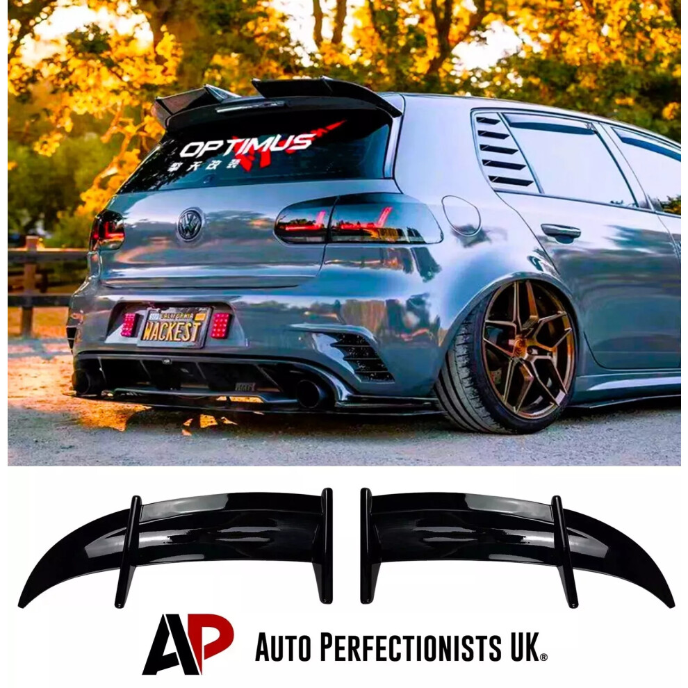 For Vw Golf Mk6 Gtd Gti R20 R Rear Ak Style Roof Spoiler Wing Lip Kit 5061072666186
