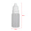 50PCS 10ml Volume Empty Plastic Squeezable Bottles Eye Liquid Container Dropper 6