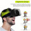 VR Glasses 3D Headset Virtual Reality Giant Screen Helmet Lenses 1