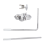 Drum Cymbal Arm Adjustable Practice Tool Handbell Cowbell Clamp Holder Expansion Style 4